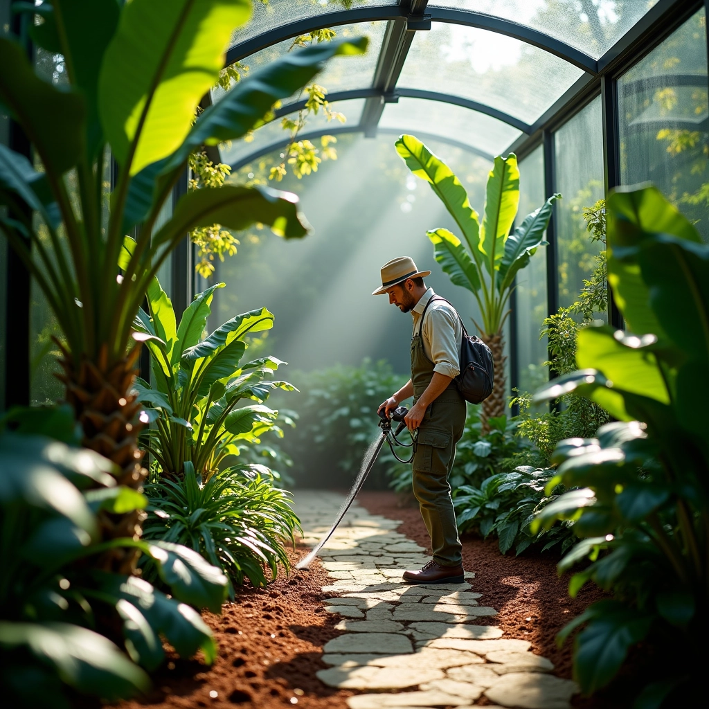 jardin exotique tropical