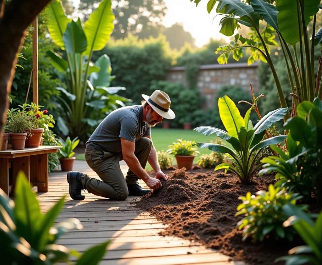 entretien des palmiers